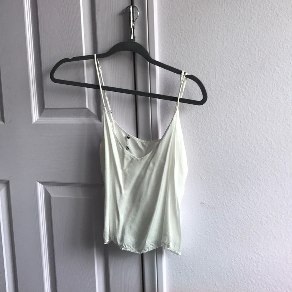White tank top